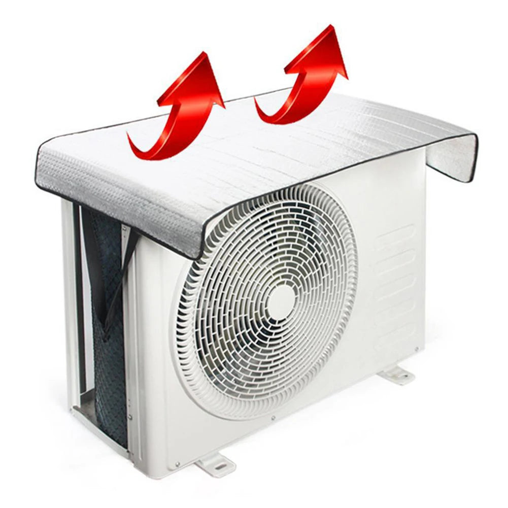 Protectors Air Conditioning Shield Air Conditioner Cover Sun Protection Cover Home DIY Air Conditioning Repair Tools And Parts